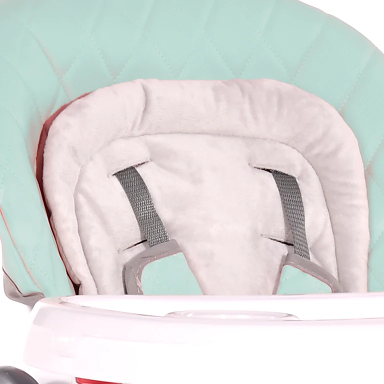 Дитячий стільчик для годування Lorelli Party Iceberg Green Leather